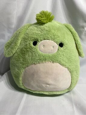Large 12” Squishmallows FuzzAMallow Juniper the Donkey plush stuffed animal EUC